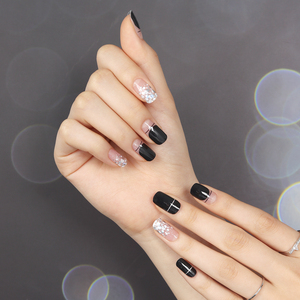ShineB superventas tiras de uñas de gel 3D de alta calidad #45835 línea de holograma pegatinas de uñas de salón fácil decoración de moda hecha en Corea - Product Image 4
