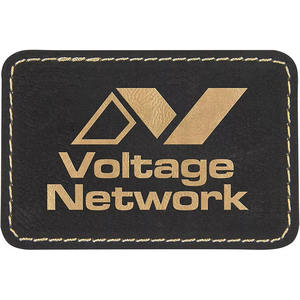 2025 personnalisé tout nouveau patchs en similicuir haute qualité rectangulaire Laser capable PU adhésif blanc chapeau patchs - Product Image 2