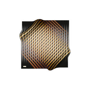 Pañuelo Cuadrado de Seda Crepé Satinado Pierre Cardin 90x90 - Accesorio de Moda para Invierno - Product Image 1