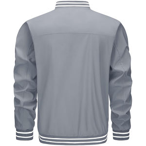 Chaqueta de béisbol universitaria de diseño personalizado para hombre 100% chaquetas universitarias de lana transpirable diseño único nuevas chaquetas universitarias de moda - Product Image 5