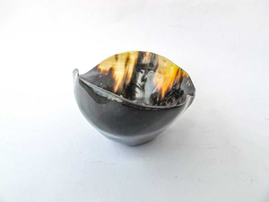 ชามเขาควายขนาดเล็กชามใส่อาหารเขาเขาหนาปรุงรสเครื่องดื่มสุดหรูขายดีควายตกแต่งด้วยงานฝีมือรูปพระจันทร์เสี้ยว - Product Image 4