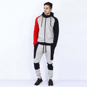 Conjunto Deportivo Personalizado Y2K para Hombre, Sudadera con Capucha y Pantalones Jogger, 100% Algodón Francés, Estampado Sólido, Ligero, Talla Grande, Logotipo 3D, Cierre Completo - Product Image 1