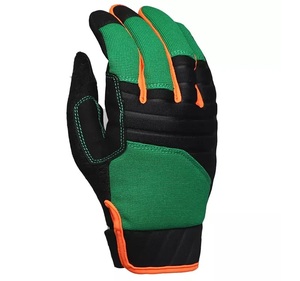 High Performance Goatskin TPR Gloves for Construction Oilfield Heavy Duty Mechanic Impact Work-XL Comfortable and Safe - Product Image 2