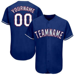Professional wholesale baseball jersey factory breathable quick drying lightweight stitched durable sportswear <b>for</b> <b>clubs</b> - Product Image 4