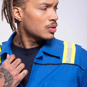 Overol de Trabajo Adecuado para Operaciones en Almacenes de Fábrica, Ropa de Trabajo, Overol de Alta Visibilidad, Apariencia Brillante, Fácil de Usar - Product Image 6