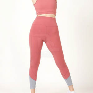 Legging taille moyenne décontracté pour femmes de haute qualité Logo personnalisé respirant séchage rapide 100% coton prix raisonnable personnalisable - Product Image 5