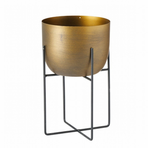 Meilleure vente de pots de fleurs en métal personnalisés pour exportateur indien, vente en gros à prix compétitif pour la maison, le jardin ou l'extérieur - Product Image 1