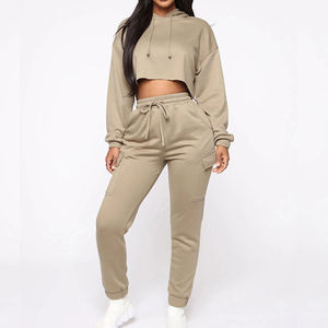 Conjunto Deportivo para Mujer al por Mayor, Transpirable, de Felpa, con Diseño Elegante, para Uso Diario - Product Image 2