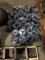 Bidons et barils de stockage en acier NMF gris-noir haute pureté 99,999 % pour liquides corrosifs industriels, modèle 34,5 kg