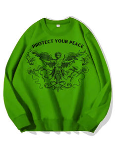 Sudaderas de manga larga sueltas de mezcla de algodón básicas de alta calidad personalizadas para hombre último diseño moda Lisa para invierno - Product Image 5