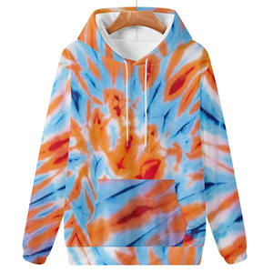 Custom Top trending Men Tie Dye Hoodies hecho a medida de peso ligero transpirable cómodo mejor material Tie Dye hoodies hombres - Product Image 6