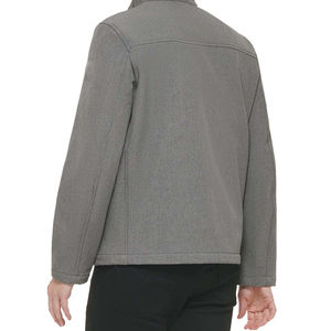 Chaqueta Softshell Personalizada al por Mayor para Hombre, Impermeable, Cortavientos, con Cuello Alto, Logotipo Frontal, de Alta Calidad para Uso en Exteriores - Product Image 4