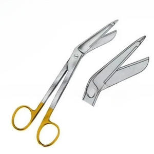 Tijera de vendaje Lister de calidad superior TC 18cm cuchillas curvas para cortar instrumentos quirúrgicos de vendaje - Product Image 1