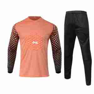 Vêtements de football personnalisés, maillot à manches longues, uniforme de gardien de but, ensemble d'uniformes de gardien de but de football - Product Image 5