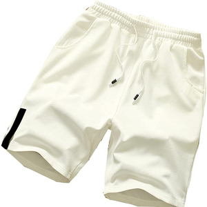 Pantalones cortos de yoga deportivos para hombre 100% algodón al por mayor con logotipo personalizado nueva moda entrenamiento impreso ropa deportiva bordada - Product Image 4