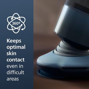 Mini Afeitadora Eléctrica Impermeable IPX7, Afeitado en Seco y Húmedo, Carga en 1 Hora, Carga Rápida en 5 Minutos, Cinco Cuchillas para Uso Corporal - Product Image 5