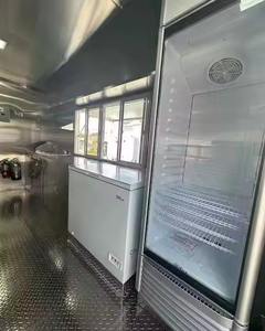 Cuisine mobile standard américaine, remorque de restauration de rue, camion commercial, concession, 2001-3000 kg, taille personnalisée - Product Image 2