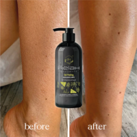 RELAX Gel corporel lissant unisexe au sel marin, marque privée, 500 ml |   Fabricant de soins corporels exfoliants OEM ODM
