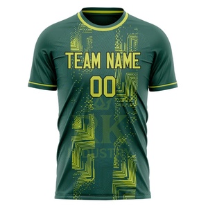 Camiseta Deportiva Personalizada al por Mayor con Nombre de Equipo y Logotipo, Transpirable, Ligera, de Poliéster, para Clubes, Nueva Camiseta de Fútbol - Product Image 6