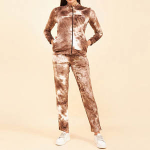 Survêtements en velours pour femmes, best-sellers, motif uni, respirants, décontractés, hiver, couleur personnalisée, prix bas, streetwear, grandes tailles - Product Image 1