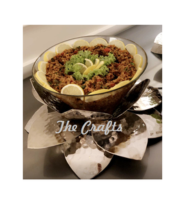 Bol décoratif en métal poli de très bonne conception, fait à la main, couleur or, pour bonbons, dattes, accessoires pour chocolat, taille personnalisée - Product Image 5