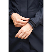 Personnalisé de haute qualité fermeture éclair à manches longues hiver vêtements d'équitation vêtements d'extérieur équestre pluie Long manteau veste