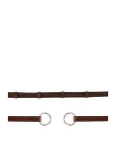 <b>Smart</b> Fancy Round Shape Crystal <b>Padded</b> Horse Bridle with Patent Browbands Nosebands Leather Reins for Riding - Product Image 3