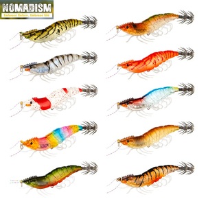 เหยื่อตกปลาคุณภาพสูงทำจากไม้ ABS เรืองแสงจมช้า10ก. 8ซม. เหยื่อปลาหมึกที่มีประสิทธิภาพสำหรับน้ำเค็มแม่น้ำ - Product Image 2