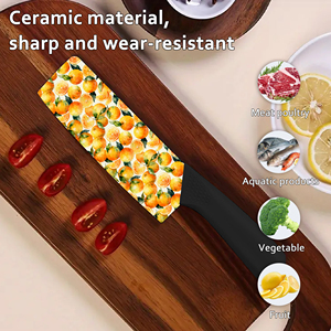 2 <b>Set</b> Ceramic Chef Folding Hunting Meat Pocket <b>Knife</b> Ambidextrous Dishwasher Safe <b>Sharp</b> Blade Hot Selling Dropshipping - Product Image 5