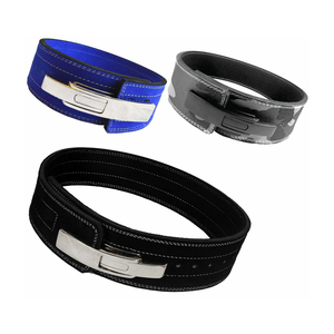 Ceinture de musculation unisexe personnalisée avec ceinture de musculation en cuir durable et confortable, ceinture à levier, accessoires de compression pour l'entraînement en salle de sport - Product Image 6