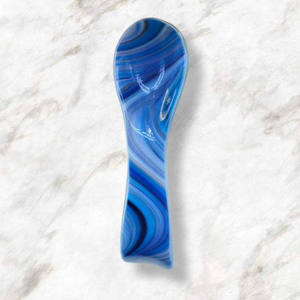 Juego de Cubiertos para Ensalada de Resina Natural Vibrante, Hechos a Mano, 100% Resina, para Uso en el Hogar y Hoteles, Incluye Cuchara para Helado y Servidor de Ensalada - Product Image 3