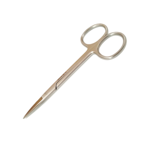 Tijeras de IRIS quirúrgicas manuales de acero inoxidable de punta fina, uso dental médico recto de alta calidad - Product Image 2