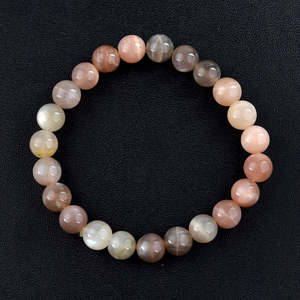 Pulsera de Cristal de Piedra Lunar Natural para la Intuición y el Equilibrio Emocional, Joyería de Piedras Preciosas Curativas - Product Image 5