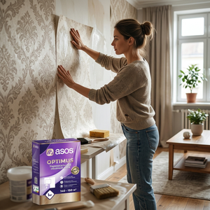 Adhesivo Moderno para Papel Tapiz Doméstico 0.5kg, Fuerte Adhesión, Resistente a la Humedad, para Papel, Vinilo y Revestimientos de Pared No Tejidos ASOS - Product Image 2