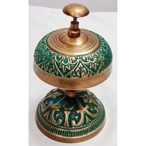 Laiton Antique Comptoir Bureau Cloche Nouvelle Collection Nautique Décoratif En Laiton Antique Table Bureau Cloche Bureau Décoratif Cadeau Article - Product Image 4