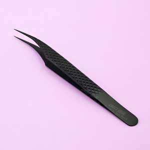 Pinzas de aislamiento para pestañas, pinzas profesionales antideslizantes para pestañas, fabricante de herramientas de extensión de pestañas OEM, proveedor personalizado - Product Image 2