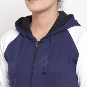 Vêtements de jogging à motif solide léger de qualité supérieure pour femmes ensembles de haut de transpiration d'hiver-Vêtements en gros - Product Image 2