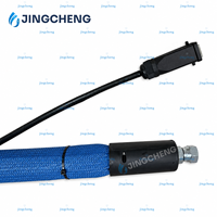 Tuyau d'extrusion chauffé hautement personnalisable 3/8" 5/8" compatible haute température avec tête d'extrusion pour usine