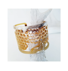 Brazalete de cuerno de buey de diseño atractivo, tamaño personalizado, pieza de alta calidad, brazalete reutilizable multicolor, precio al por mayor - Product Image 4