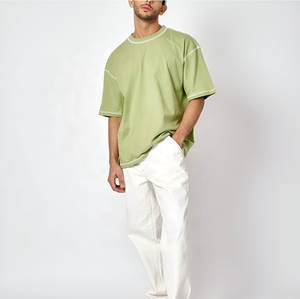 เสื้อยืดผู้ชายไซส์ใหญ่พิเศษแห้งเร็ววัสดุระบายอากาศได้ดี - Product Image 3