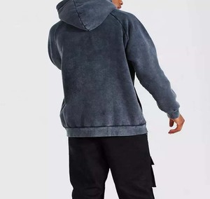 Jersey con capucha para hombre, superventas, forro polar de algodón personalizable, Color sólido básico, ajustable, todos los tamaños, producto de invierno a la venta - Product Image 3