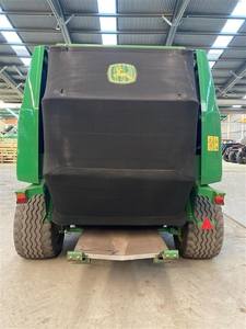 Nouvelle presse à balles rondes JHN Derr avec moteur de 75 ch et boîte de vitesses, chambre fixe, haute précision, garantie 1 an pour l'utilisation à la ferme de foin - Product Image 5