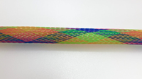 Malla Trenzada Expandible de PET para Protección y Gestión de Cables, 4mm, Blanca