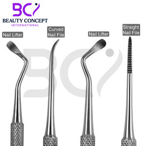 Kit d'outils de soin des ongles de pédicure en acier inoxydable chirurgical Instruments de podologie à poignée antidérapante Ensemble d'instruments de podologie 4 pièces - Product Image 6