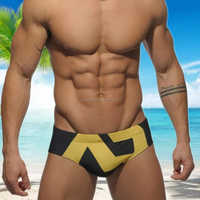 Traje de Baño para Hombre, Estampado, Sexy, para Verano, Antibacterial, Transpirable, Resistente al Viento, Talla Grande 1