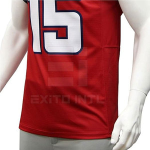Camisetas de Fútbol Americano para Hombre, Spandex/Poliéster, Transpirables, para Entrenamiento, 2026, OEM - Product Image 4