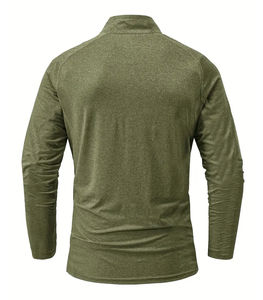 Sweat-shirt à capuche pour femme de qualité supérieure avec logo personnalisé, sweat-shirt décontracté, sweat-shirt à demi-zip oversize pour femme - Product Image 3