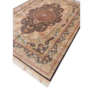 Tapis en soie noués à la main Gulmarg Blue, design turc moderne de haute qualité pour salon, chambre, bureau ou chambre d'hôtel - Pae-6385 - Product Image 2