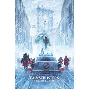 Póster de Ghostbusters One Sheet Frozen Empire, diseño moderno para decoración de pared - Product Image 1
