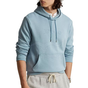 Sudadera con capucha en relieve para hombre con diseño OEM personalizado de calidad superior Ajuste cómodo Sudadera con capucha en relieve ligera para hombre - Product Image 1